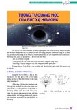 Tương tự quang học của bức xạ Hawking