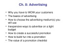 Lecture Retailing in the 21st Century - Chapter 8: Advertising