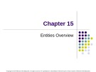 Lecture Taxation of individuals and business entities 2015 (6/e) - Chapter 15: Entities overview