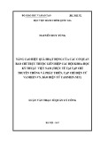 Luận văn thạc sĩ Quản lý công: Nâng cao hiệu quả hoạt động của các cơ quan báo chí trực thuộc Liên hiệp các Hội KHKT Việt Nam