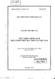 Luận văn thạc sĩ Chính sách công: Thực hiện chính sách phát triển điện mặt trời tại Việt Nam