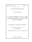 Luận văn thạc sĩ Tài chính Ngân hàng: Chất lượng tín dụng khách hàng cá nhân tại Ngân hàng thương mại cổ phần Á Châu – Chi nhánh Quảng Bình