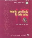 Giáo trình Nghiên cứu thuốc từ thảo dược: Phần 2