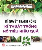 Kĩ thuật trồng tiêu - Bí quyết thành công cho hiệu quả cao: Phần 2