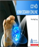 Bài giảng Cơ hội kinh doanh online