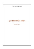 Quy trình sửa chữa