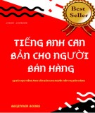 Tiếng Anh căn bản và 43 bài học tiếng Anh căn bản cho người tiếp thị bán hàng: Phần 1