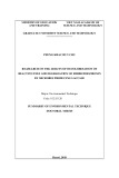 Summarry of Environmental Technique Doctoral Thesis: Reasearch on the ability of decolorization of reactive dyes and degradation of herbicides/Dioxin by microbes producing Laccase