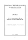 Luận án Tiến sĩ Kỹ thuật điều khiển và tự động hóa: Xây dựng thuật toán trí tuệ nhân tạo cho bài toán tái cấu trúc lưới điện phân phối