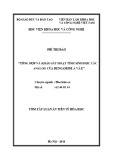 Tóm tắt luận án Tiến sĩ Hóa học: Tổng hợp và khảo sát hoạt tính sinh học các Analog của Bengamide A và E