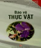 Thực vật và các biện pháp bảo về thực vật: Phần 1