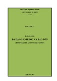 Bài giảng Đa dạng sinh học và bảo tồn - Ôn Vĩnh An