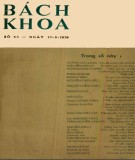 Tạp chí Bách Khoa - Số 65: Phần 2