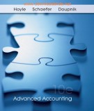 Knowledge of Advanced accounting (Tenth edition): Part 1