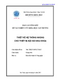 Báo cáo nghiên cứu khoa học cấp trường: Thiết kế hệ thống nhúng cho thiết bị nội soi nha khoa