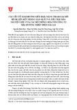 Các yếu tố ảnh hưởng đến khả năng tham gia mô hình liên kết trong sản xuất và tiêu thụ mía nguyên liệu của các hộ trồng mía với công ty mía đường nhiệt điện Gia Lai