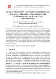 Đa dạng thành phần loài vi khuẩn lam tiềm năng sinh hoạt chất kháng khuẩn, kháng nấm từ đất ruộng lúa huyện Phú Vang Thừa Thiên Huế