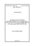 Luận án tiến sĩ Y học: Đặc điểm lâm sàng thần kinh, hình ảnh tổn thương não và mối liên quan giữa lâm sàng với cận lâm sàng bệnh viêm não do Toxoplasma gondii ở bệnh nhân HIV/AIDS