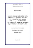 Luận án tiến sĩ Nông nghiệp: Nghiên cứu đặc điểm hình thái, sinh học và đánh giá hiệu quả của các chủng nấm Beauveria và Paecilomyces ký sinh trên côn trùng gây hại được phân lập tại Đồng bằng Sông Cửu Long