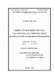 Luận án tiến sĩ Y học: Nghiên cứu đặc điểm lâm sàng, cận lâm sàng của nhồi máu não ở người cao tuổi có bệnh đái tháo đường