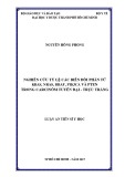 Luận án tiến sĩ Y học: Nghiên cứu tỷ lệ các biến đổi phân tử KRAS, NRAS, BRAF, PIK3CA và pten trong carcinôm tuyến đại trực tràng