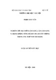 Luận án tiến sĩ Y học: Nghiên cứu đặc điểm lâm sàng, cận lâm sàng và định lượng nồng độ EBV-DNA huyết tương trong ung thư Vòm Mũi Họng