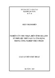 Luận án tiến sĩ Kỹ thuật: Nghiên cứu thu nhận, biến tính gelatin từ phế liệu thủy sản và ứng dụng trong công nghiệp thực phẩm