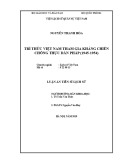 Luận án tiến sĩ Lịch sử: Trí thức Việt Nam tham gia kháng chiến chống thực dân Pháp (1945-1954)