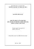 Tóm tắt Luận án tiến sĩ Toán học: Tính ổn định và ổn định hóa đối với một số phương trình tiến hóa trong cơ học chất lỏng