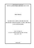 Luận văn thạc sĩ: Dạy học Dân ca Đông Anh cho sinh viên thanh nhạc trường Đại học Văn hóa, Thể thao và Du lịch Thanh Hóa