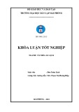 Đồ án tốt nghiệp du lịch: Tìm hiểu một số lễ hội truyền thống tiêu biểu ở huyện Kiến Thụy - Hải Phòng phục vụ phát triển du lịch