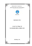 Luận văn Thạc sỹ ngành Hệ thống thông tin: Học bán giám sát trên đồ thị với ứng dụng tra cứu ảnh