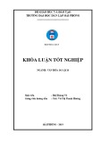 Đồ án tốt nghiệp du lịch: Thực trạng và giải pháp nâng cao chất lượng dịch vụ ở nhà hàng Tuấn Bảo