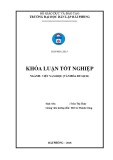 Khóa luận tốt nghiệp ngành Văn hóa du lịch: Phân tích hình ảnh điểm đến du lịch thành phố Hải Phòng