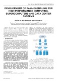 Development of PAM-4 signaling for high performance computing, supercomputers and data center systems