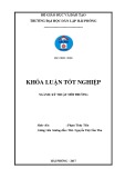 Đồ án tốt nghiệp ngành Kỹ thuật môi trường: Thiết kế hệ thống xử lý nước thải sinh hoạt cho khu chung cư định mức sử dụng nước là 100m3 /ngàyđêm