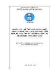 Đồ án tốt nghiệp ngành Điện tự động công nghiệp: Nghiên cứu giá thành và giá bán điện năng lưới điện huyện Quỳnh Phú - Thái Bình, đề xuất một số giải pháp giảm giá thành điện năng trên lưới