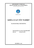 Đồ án tốt nghiệp ngành Kỹ thuật môi trường: Đánh giá hiện trạng môi trường thành phố Hạ Long, tỉnh Quảng Ninh năm 2017