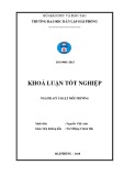 Đồ án tốt nghiệp ngành Kỹ thuật môi trường: Nghiên cứu khả năng tách dầu thủy lực khỏi bề mặt phôi kim loại