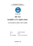 Đồ án tốt nghiệp ngành Điện tự động công nghiệp: Thiết kế và thực hiện hệ thống điều khiển bám mặt trời phục vụ cho việc tái tạo năng lượng