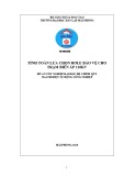 Đồ án tốt nghiệp ngành Điện tự động công nghiệp: Tính toán, lựa chọn rơle bảo vệ cho trạm biến áp 110 kV