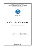 Đồ án tốt nghiệp ngành Kỹ thuật môi trường: Tính toán thiết kế hệ thống xử lý nước thải sinh hoạt nhà máy May Hưng Nhân thành phố Thái Bình