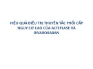 Bài giảng Hiệu quả điều trị thuyên tắc phổi cấp nguy cơ cao của Alteplase và Rivaroxaban