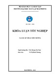 Đồ án tốt nghiệp ngành Kỹ thuật môi trường: Hiện trạng quản lý chất thải rắn tại bệnh viện Quảng Yên – Quảng Ninh