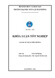 Đồ án tốt nghiệp ngành Kỹ thuật môi trường: Tính toán thiết kế hệ thống xử lý nước thải sản xuất giấy, công suất 1000m3 /ngày đêm