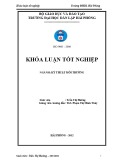 Đồ án tốt nghiệp ngành Kỹ thuật môi trường: Nghiên cứu khả năng hấp phụ của xơ dừa đối với ion Cu2+ trong nước