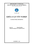 Đồ án tốt nghiệp ngành Kỹ thuật môi trường: Khảo sát, đánh giá hiện trạng công tác thu gom, vận chuyển chất thải rắn sinh hoạt ở quận Hải An - Hải Phòng