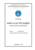 Đồ án tốt nghiệp ngành Kỹ thuật môi trường: Hiện trạng môi trường nước sông Chanh Dương đoạn chảy qua huyện Vĩnh Bảo – Hải Phòng