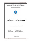 Đồ án tốt nghiệp ngành Kỹ thuật môi trường: Tìm hiểu về hoạt động bảo vệ môi trường của công ty TNHH công nghiệp nặng Doosan – Hải Phòng