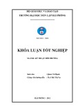 Đồ án tốt nghiệp ngành Kỹ thuật môi trường: Nghiên cứu xử lý nước thải sản xuất bún bằng phương pháp  lọc kị khí kết hợp với đĩa quay sinh học